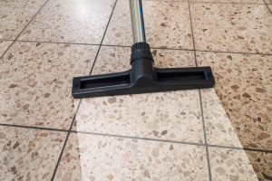45058560 - close-up of vacuum cleaner over cleaned floor