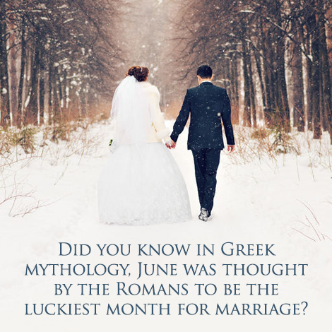 June: The luckiest month for marriage